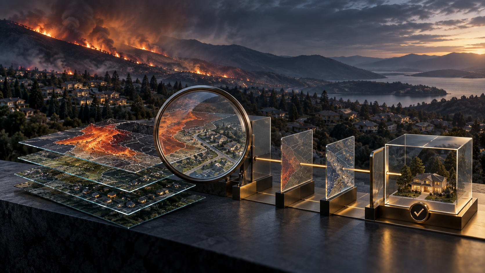 The Fire Forecast for Sale: Insurance Distribution and Model Risk in Wildfire Analytics