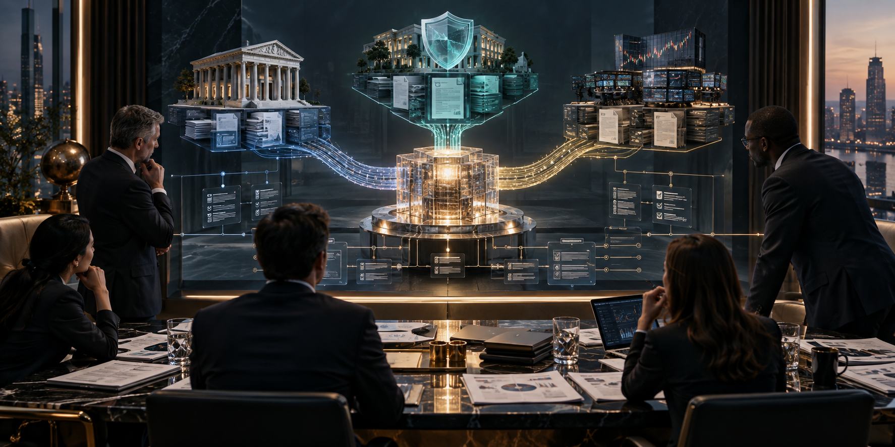 One Model-Risk Engine, Three Regulators: RegTech Roll-Ups across Finance