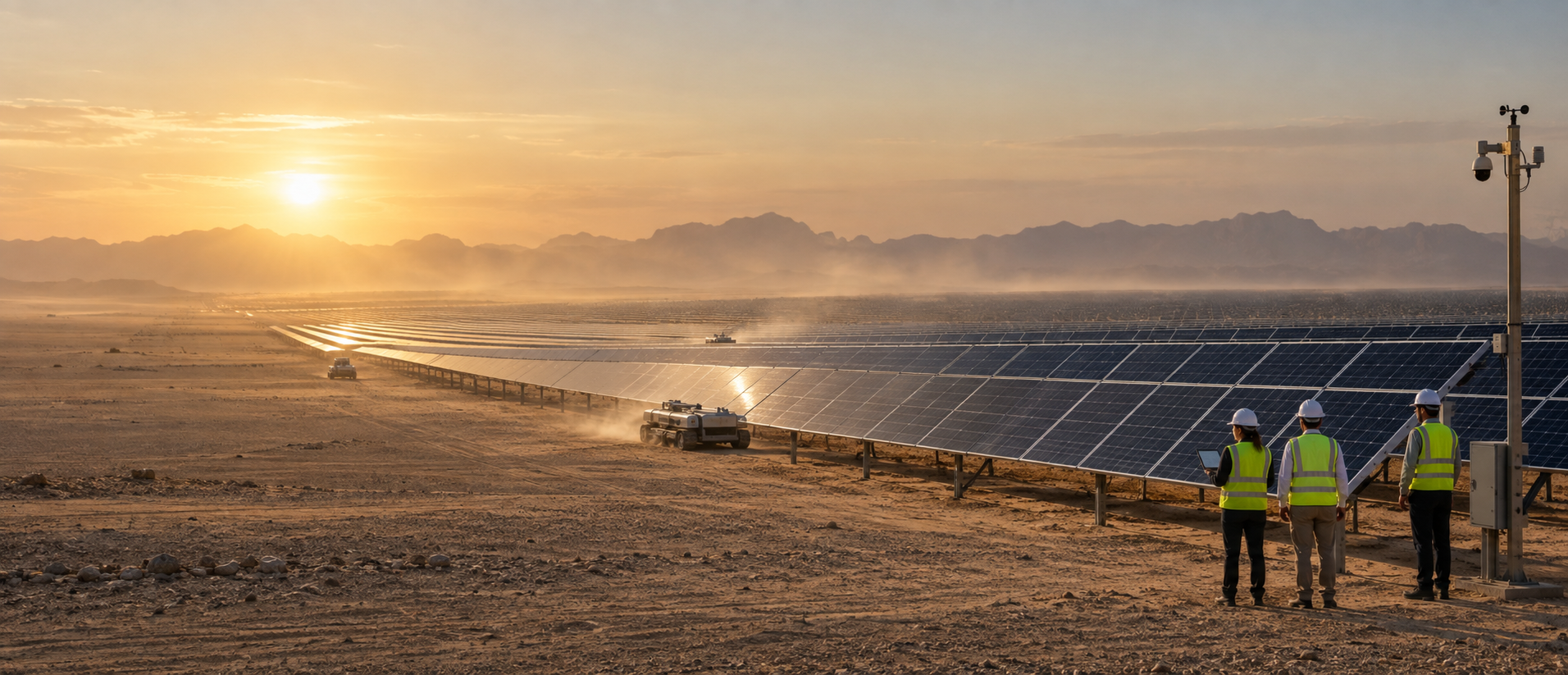 The Desert Discount: Pricing Heat, Dust and Water Stress in Solar Assets