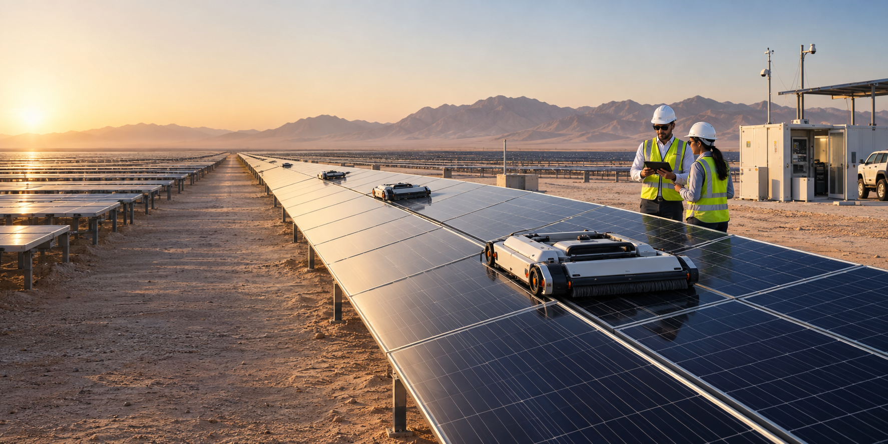 Clean Panels, Clear Returns: Build-Buy-Partner Choices in Robotic Solar Cleaning