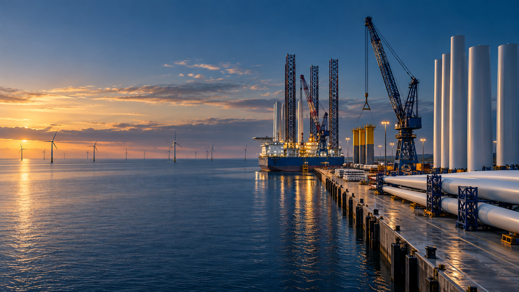 The Port Behind the Turbine: Financing Wind's Enabling Infrastructure