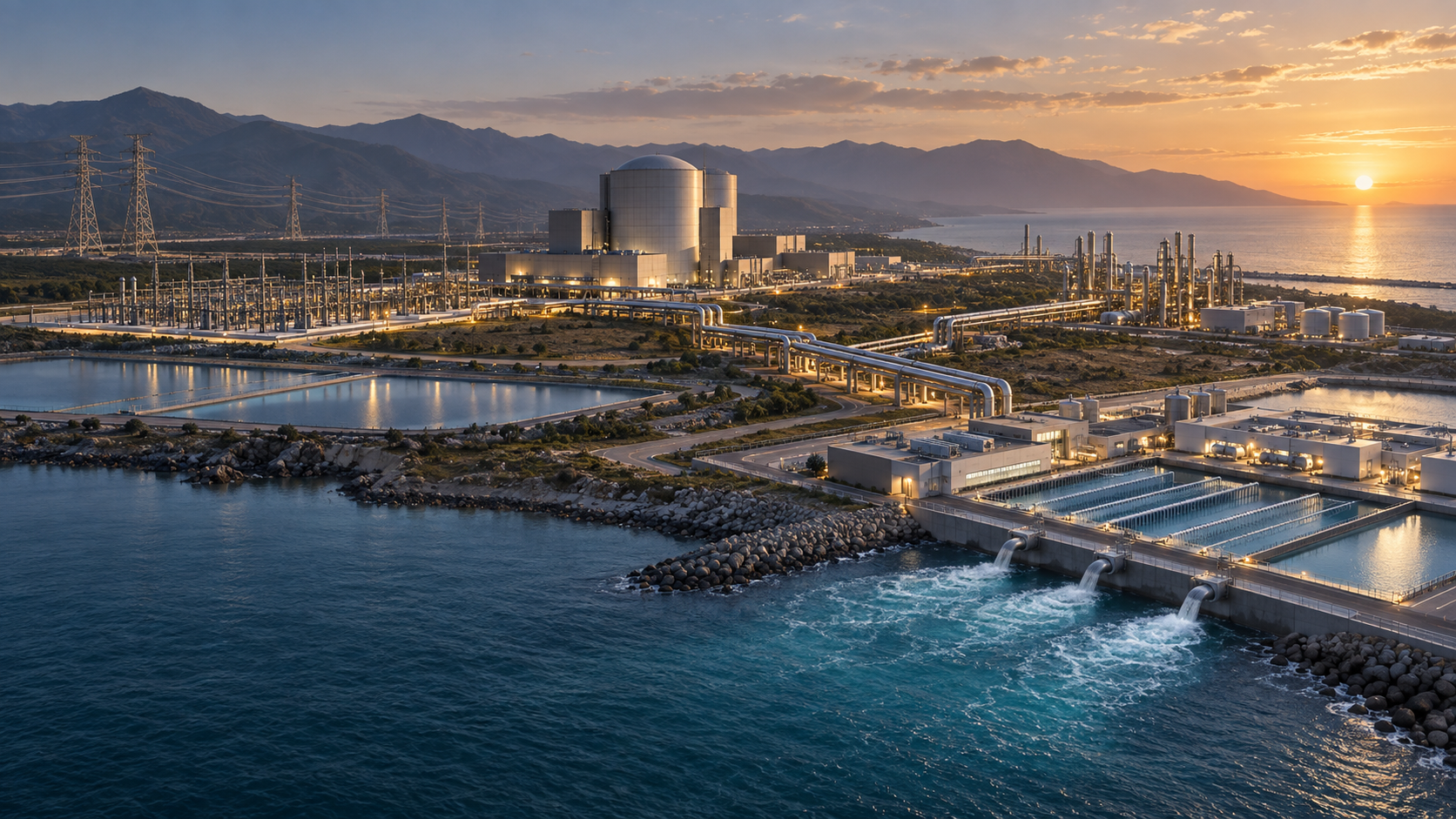 One Reactor, Three Revenue Lines: Nuclear Power, Steam and Desalination