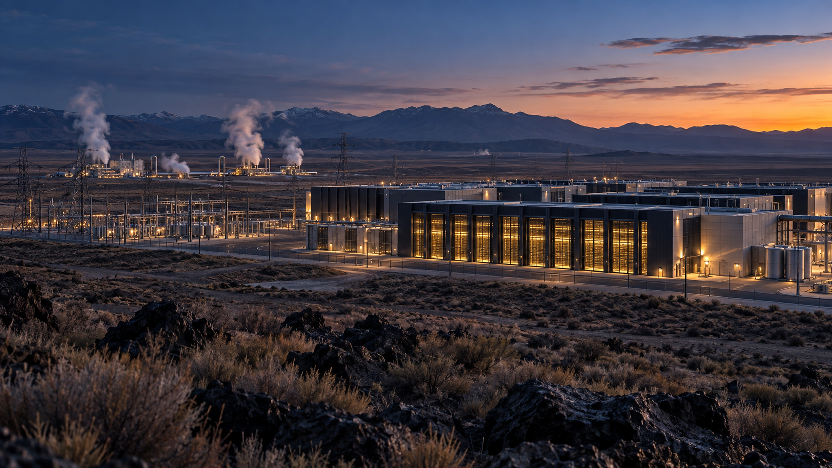 Baseload for the Data Hall: Pricing Geothermal at Grid-Constrained Sites