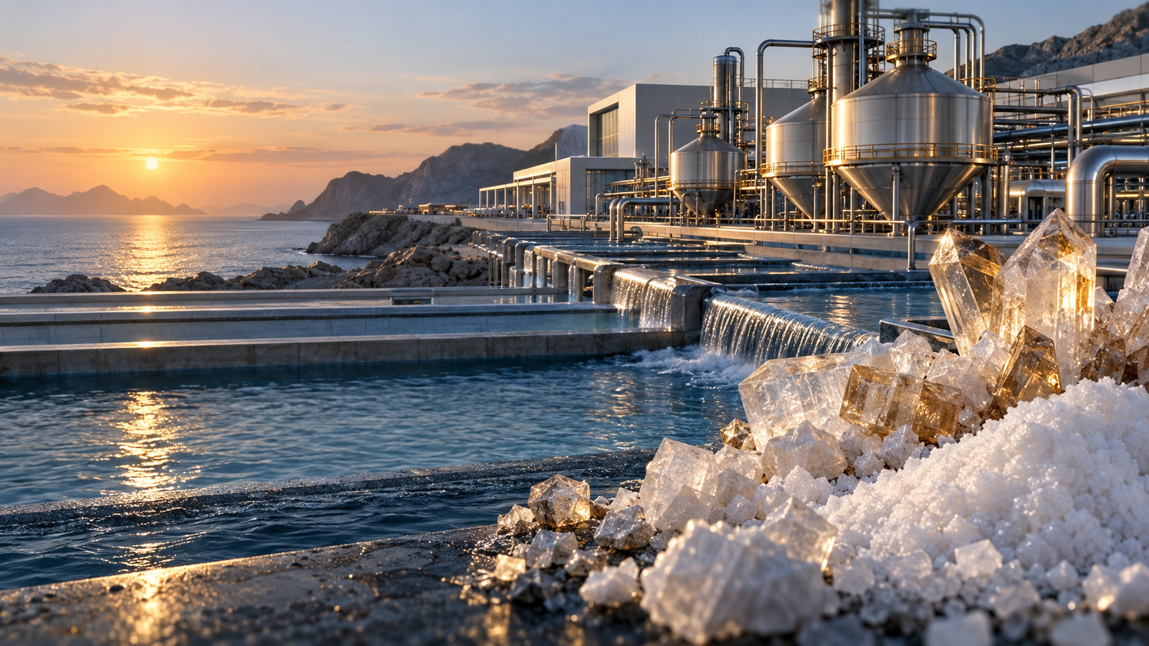 The Value in the Brine: Minerals and Industrial Products from Desalination
