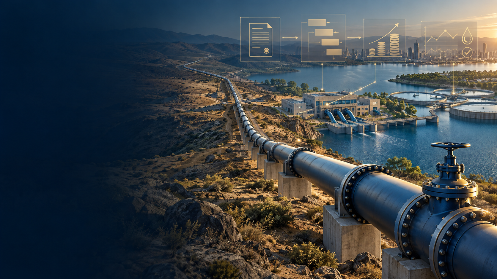 The Water Pipeline Contract: Tariffs and Availability for Private Networks