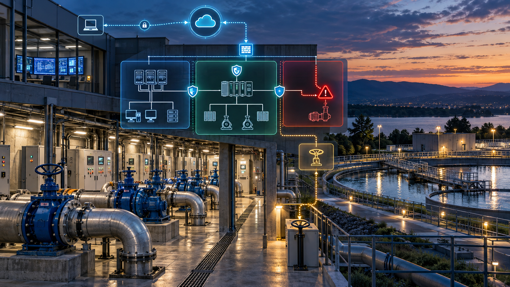 Cyber Risk at the Pump: Pricing OT Exposure in Water Utilities