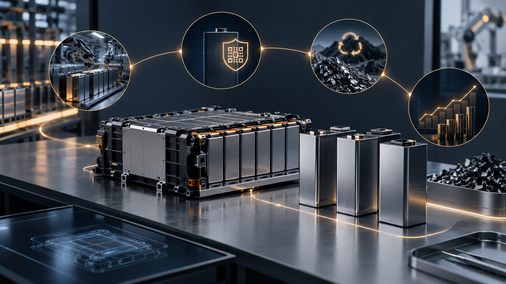 The Battery's Paper Trail: Passport Data for Manufacturers, Recyclers and Lenders