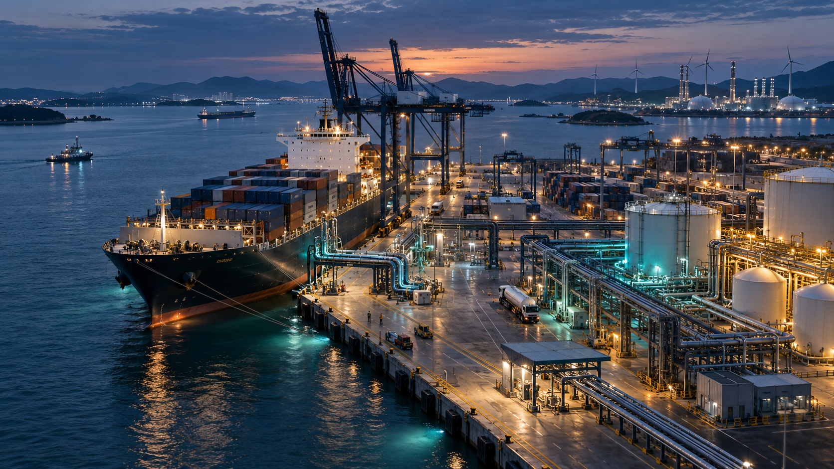 Choose the Marine Molecule: Ammonia, Methanol and Port Readiness