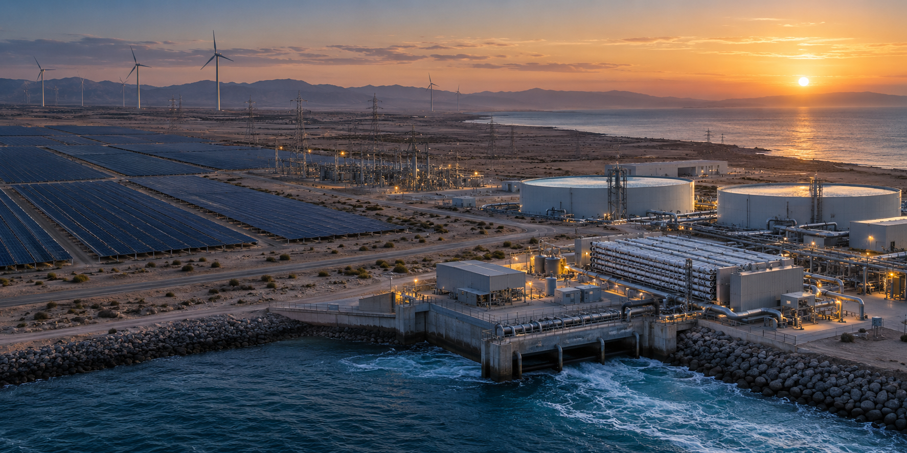 Time the Demand: Water and Industry Tariffs for Renewable Supply