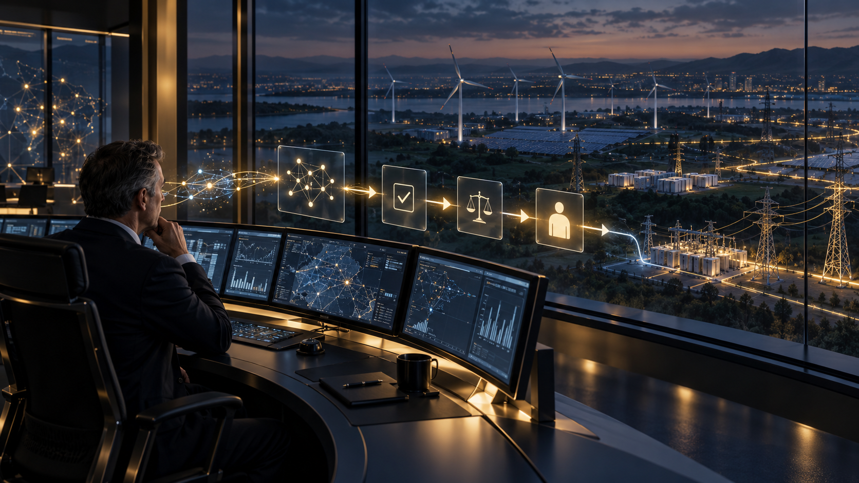 Who Is Accountable for the Algorithm? Agentic Power Dispatch