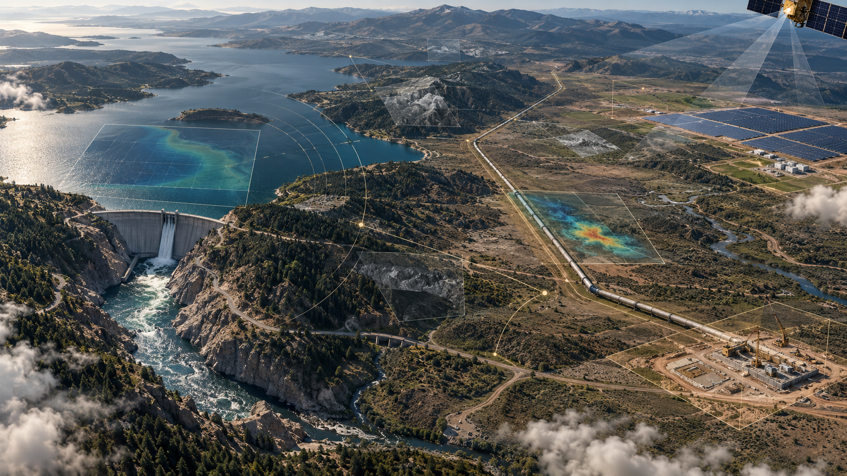 The Asset Seen from Space: Satellite Monitoring for Energy and Water