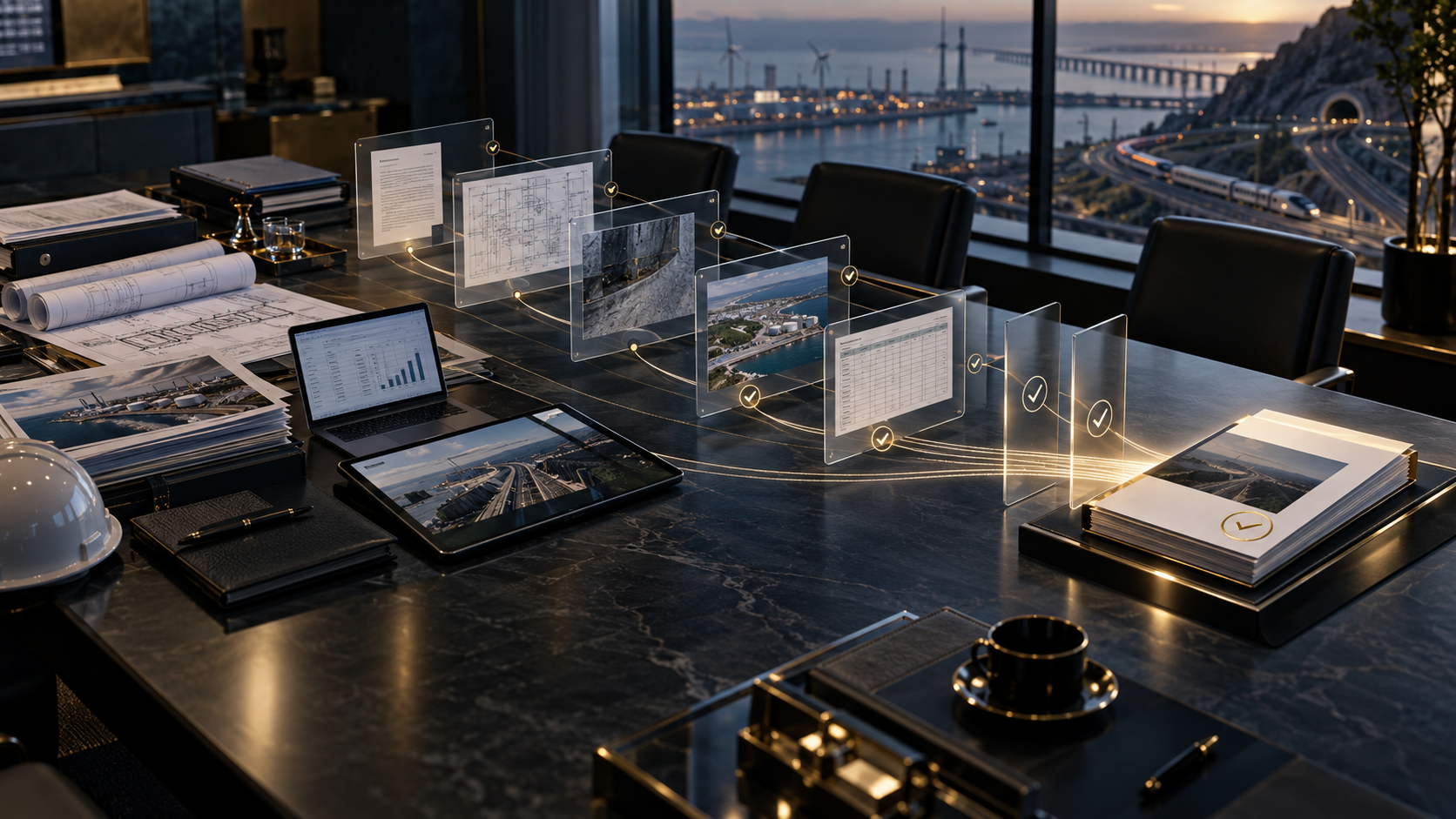AI at the Diligence Table: Governed Analysis of Infrastructure Evidence