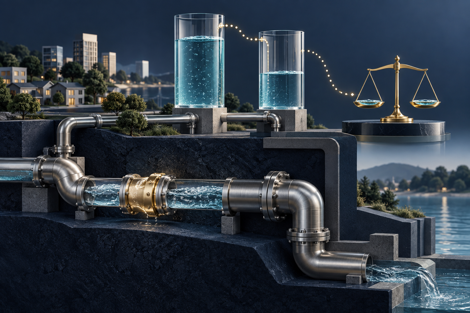 Pay for the Leak Found: Baselines and Verification in AI Water Contracts