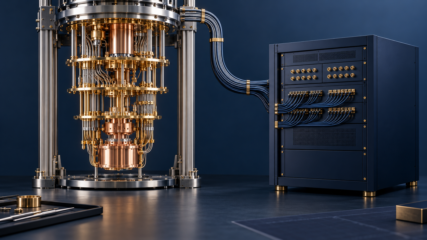 The Cold Chain of Quantum: Buying Control and Cryogenic Capability