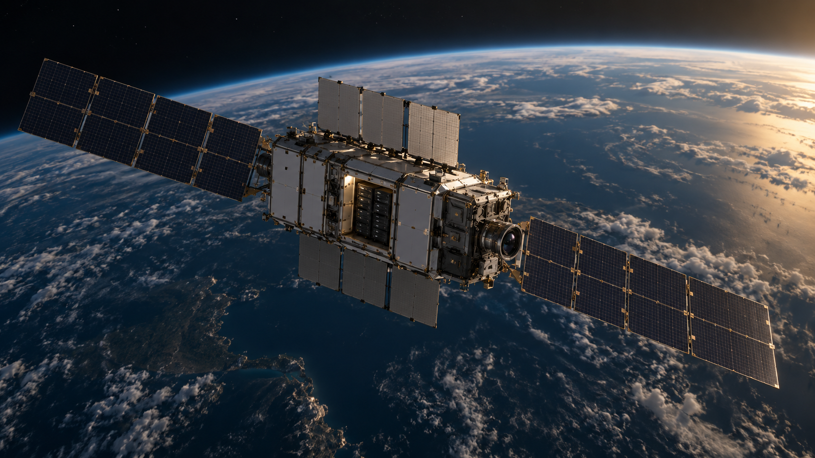 The Orbital Data Hall: Power, Cooling and Servicing Economics