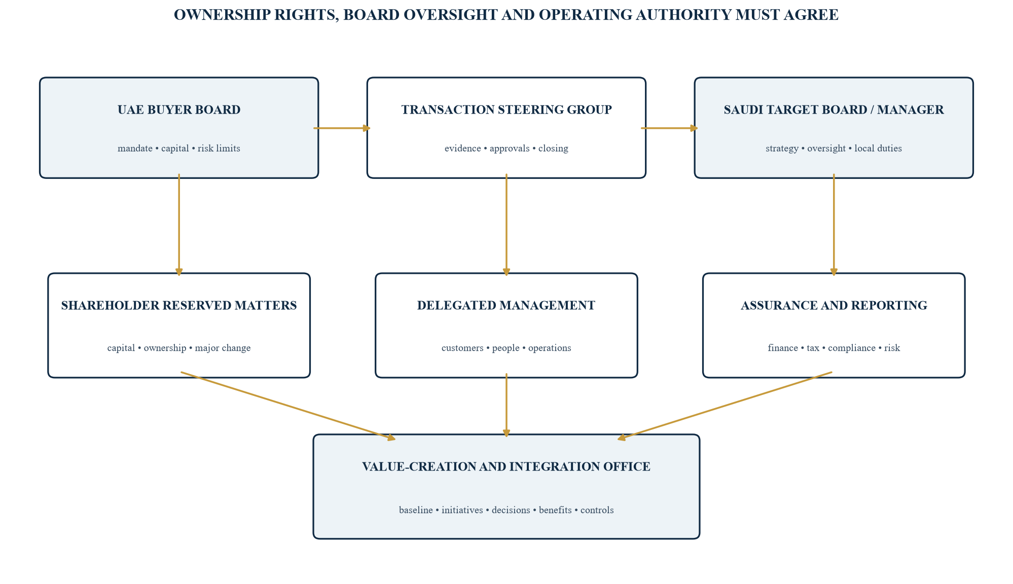 Figure 4. Ownership and governance architecture