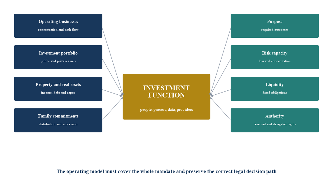 Figure 1. The family balance sheet as the CIO design perimeter
