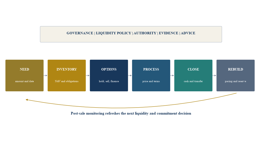 Figure 1. The secondary treasury decision chain
