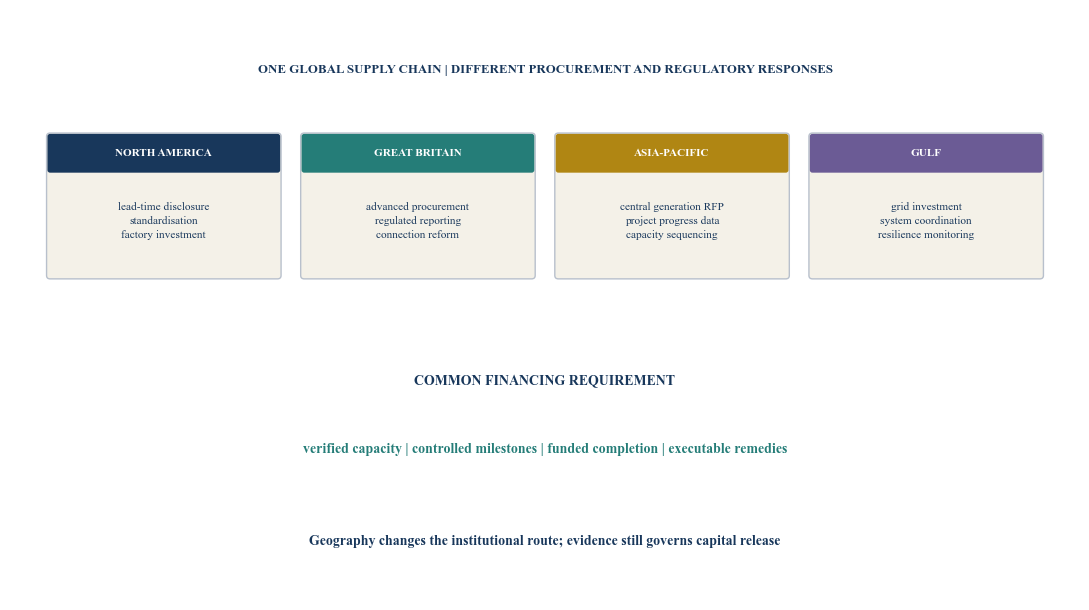 Figure 4. Global procurement response map