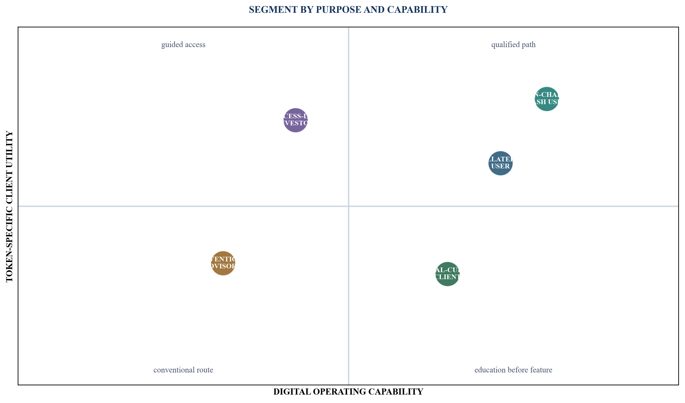 Figure 3. Client segmentation for tokenised fund distribution