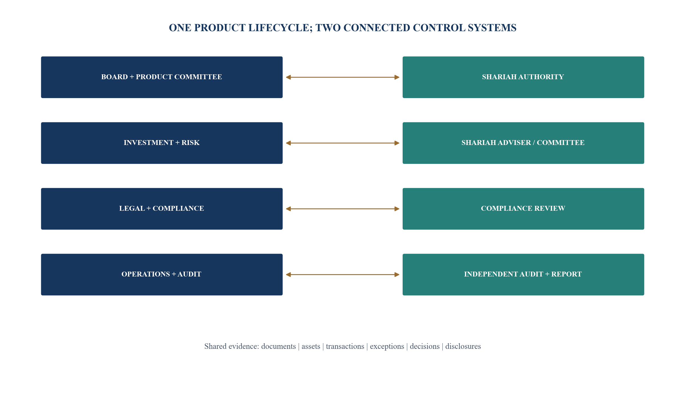 Figure 3. Dual-governance operating architecture