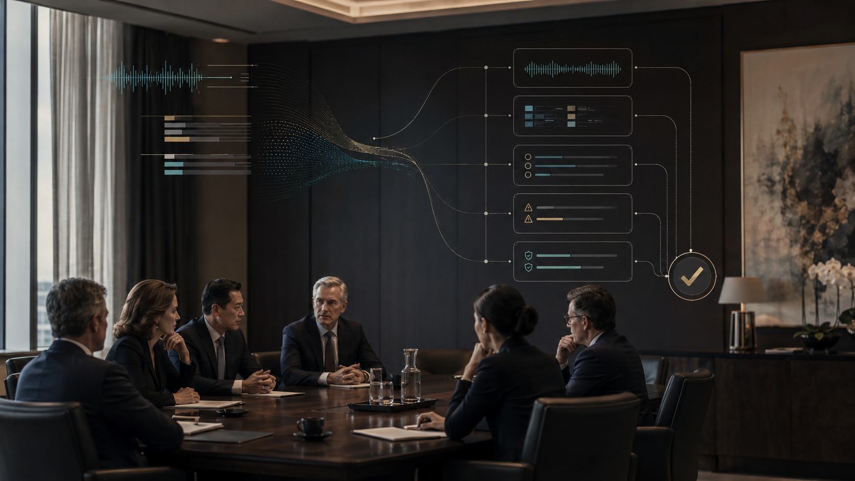 AI-Assisted LP Meeting Intelligence: Next-Best Action with Compliance Controls