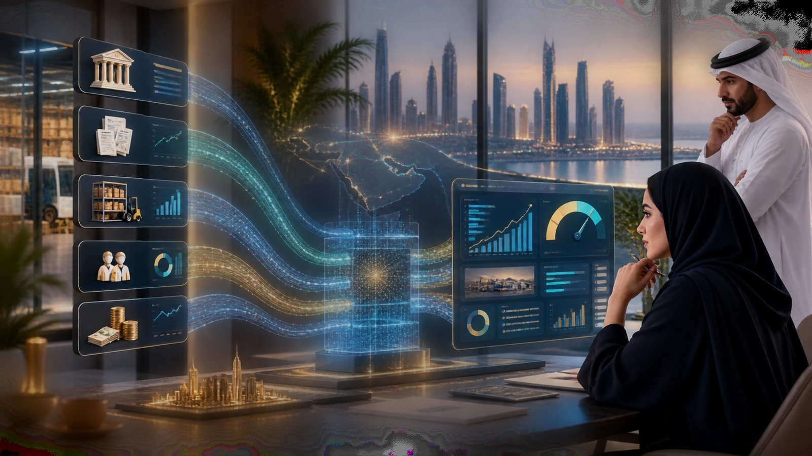 AI-Adjusted Debt Capacity for GCC SMEs: Cash Signals before Reported EBITDA