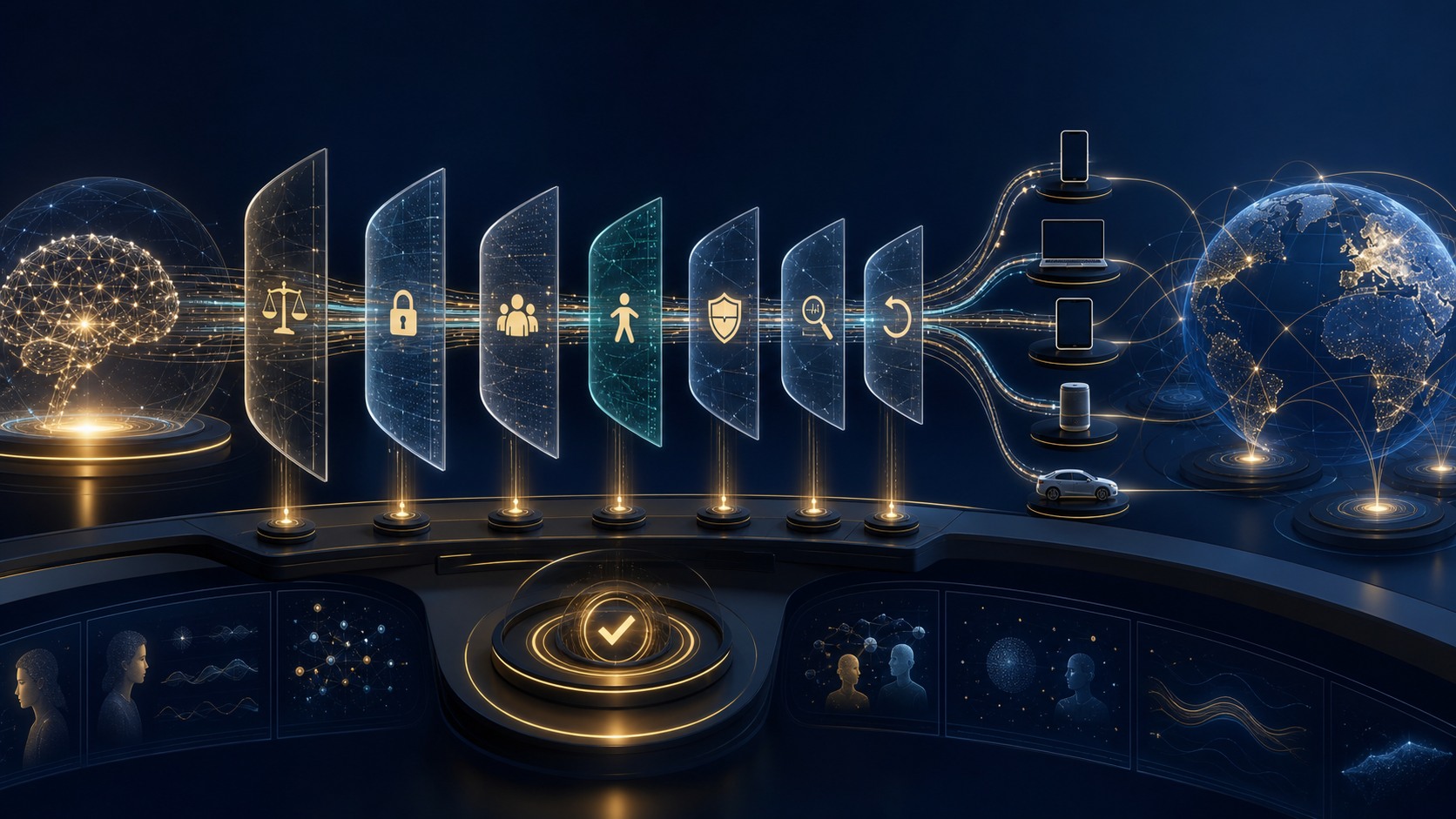 Responsible AI Release Gates across Demographics, Devices and Markets