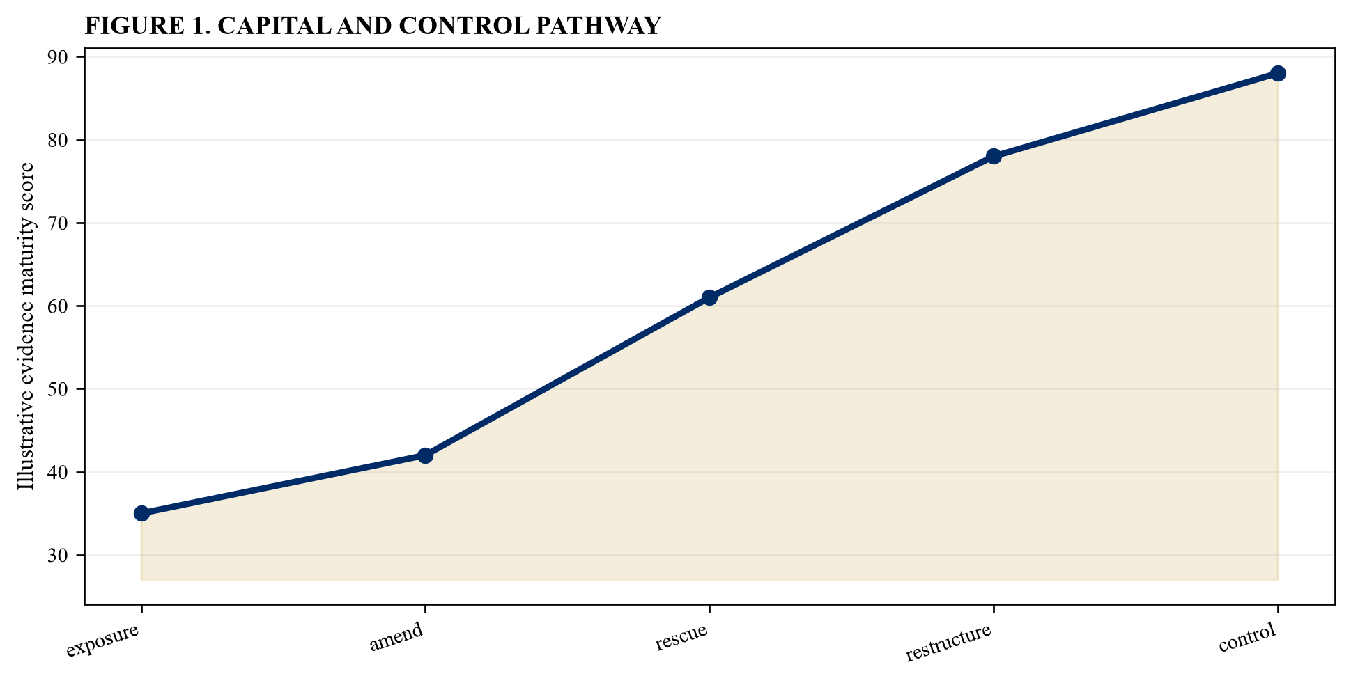 Figure 1. Capital and control pathway