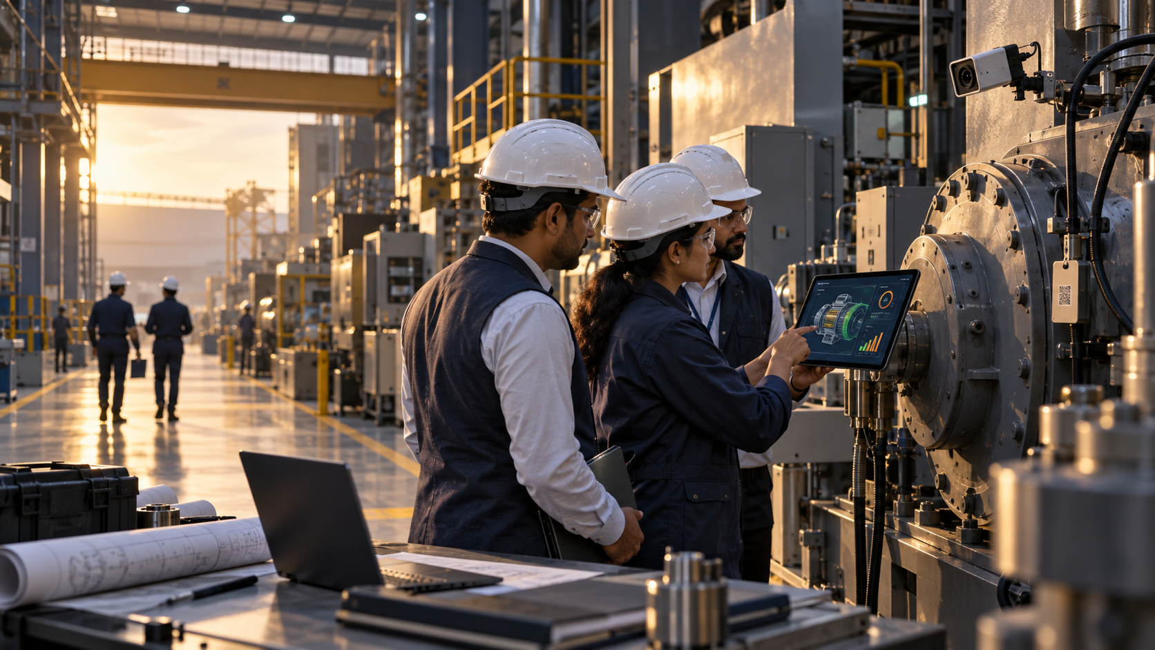 Indian industrial carve-out diligence combines plant inspection, asset imagery, maintenance evidence and computer-vision-supported transaction analysis.