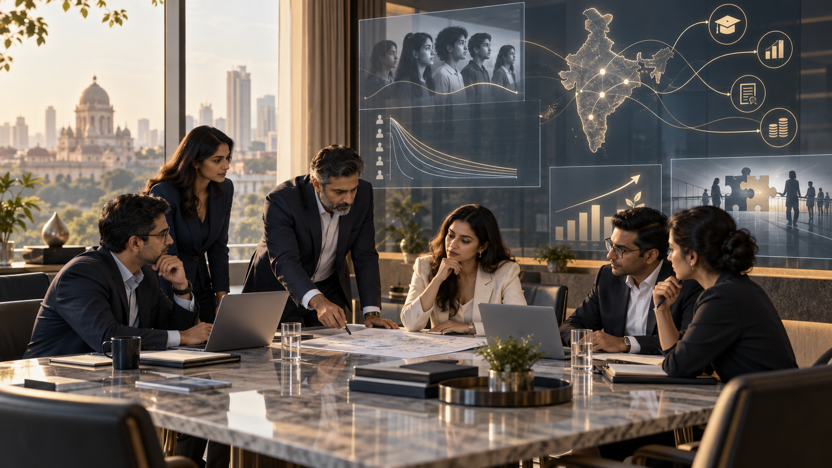 Indian education technology, investment and data professionals review learner cohorts, revenue quality and acquisition evidence.