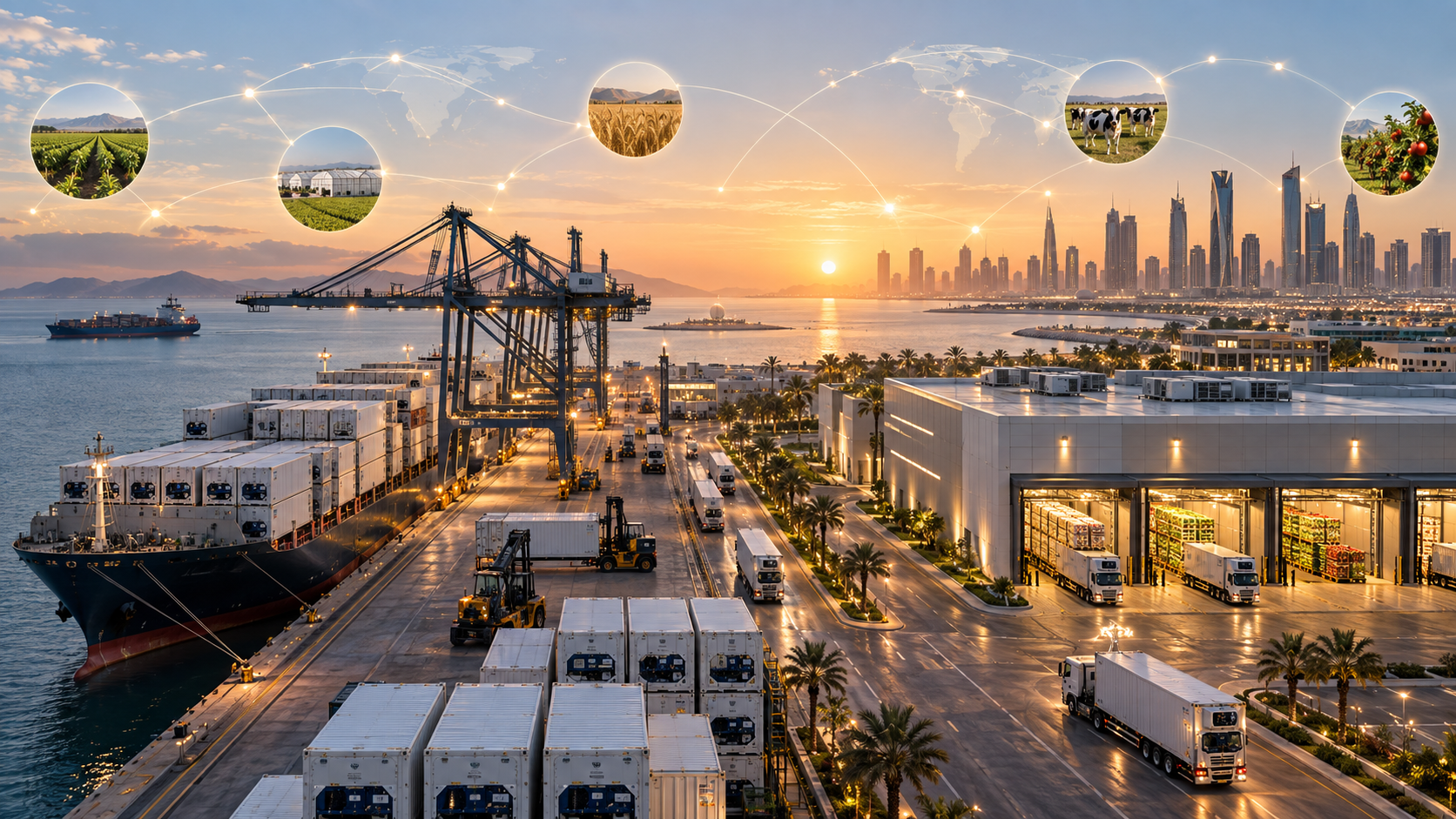 Acquirers test origin concentration, storage, cold-chain, distribution and substitution resilience before underwriting a GCC food platform.