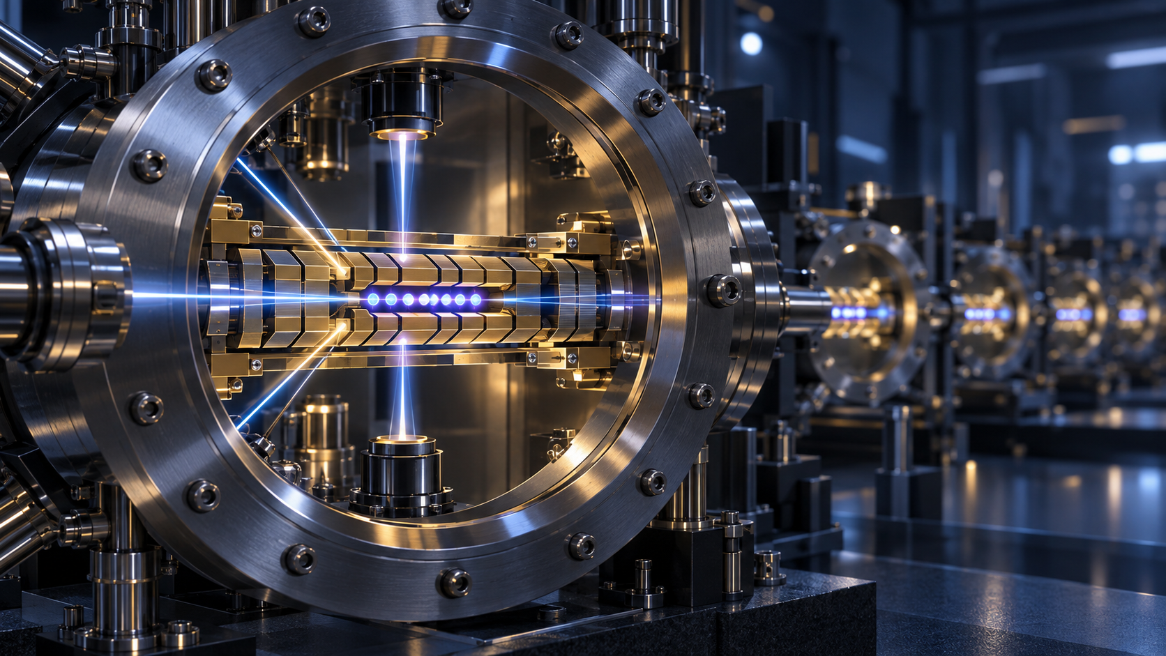 Ein Mehrzonen-Quantensystem mit gefangenen Ionen verbindet Treue, Ionentransport, Parallelität, Kundensicherheit und disziplinierte Kapitalallokation.
